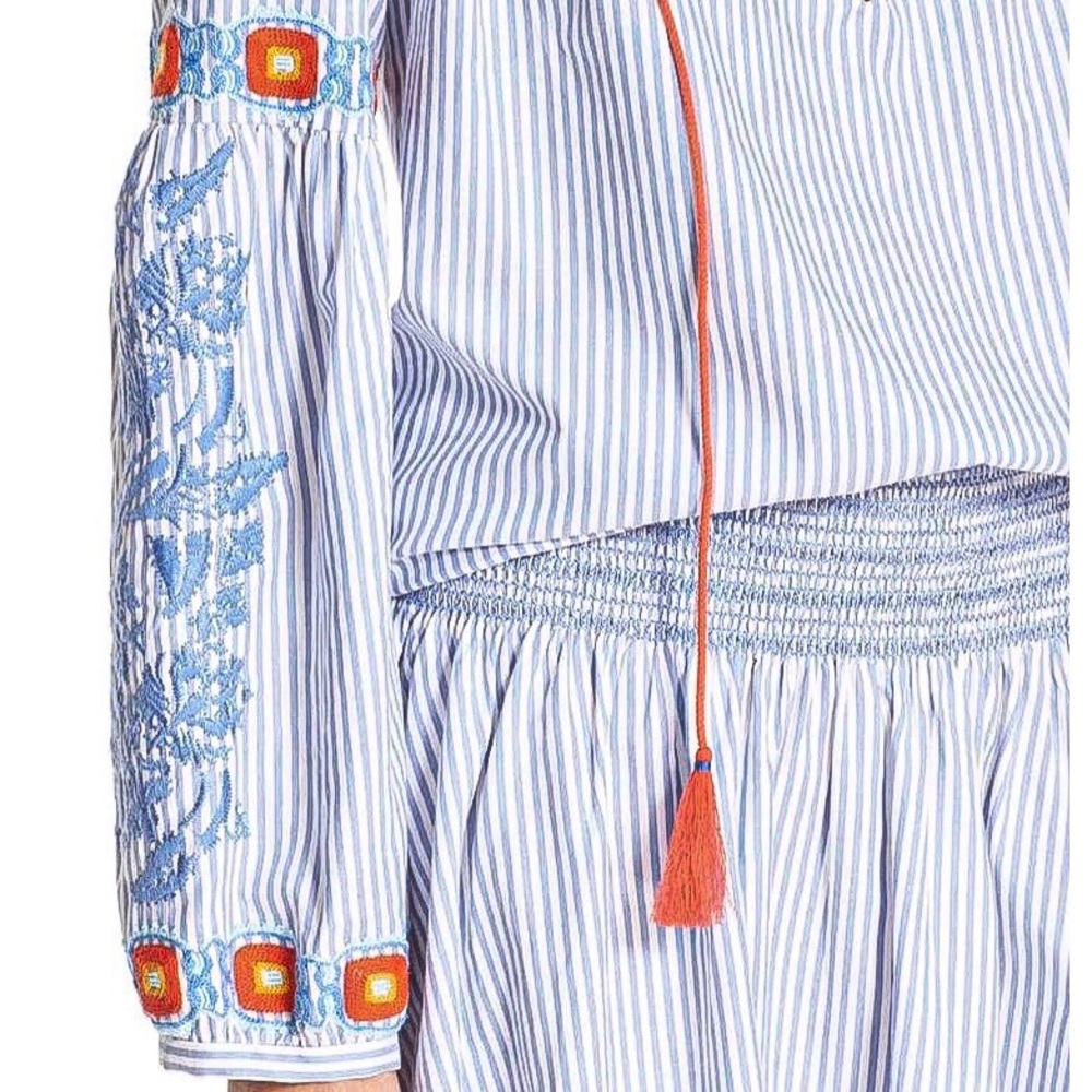 🚫SOLD🚫 🎉HP🎉 Tory Burch Madison Embroidered Top - Picture 5 of 8